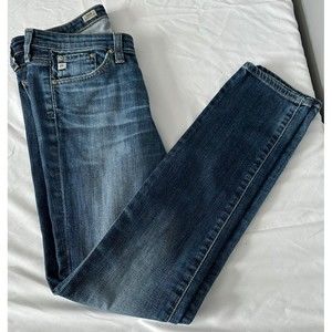 AG Adriano Goldschmied Blue Jeans Womens 26R The Stilt Cigarette Leg Stretch USA